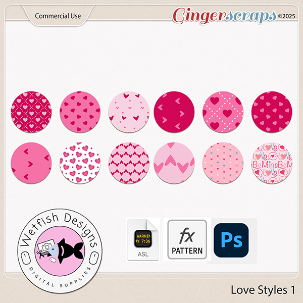 Love Styles 1 by Wetfish Designs