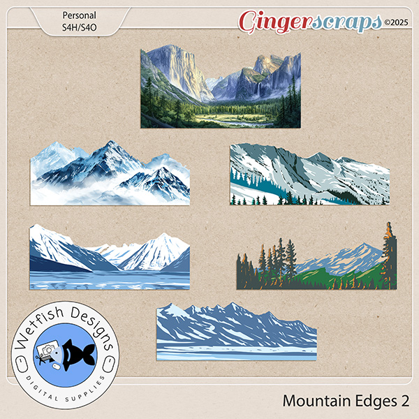 Mountain Edges 2 by Wetfish Designs 