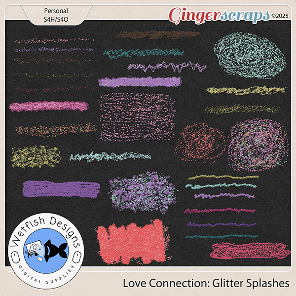 Love Connection Glitter Splashes: February 2025 Buffet by Wetfish Designs 