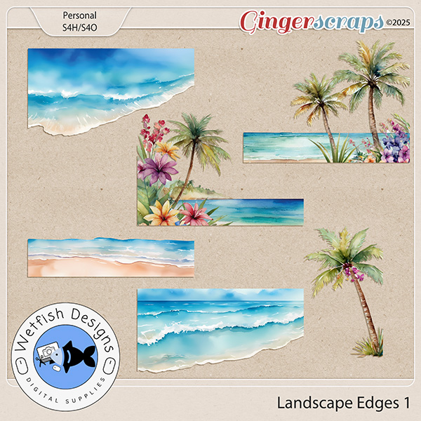 Landscape Edges 1 by Wetfish Designs