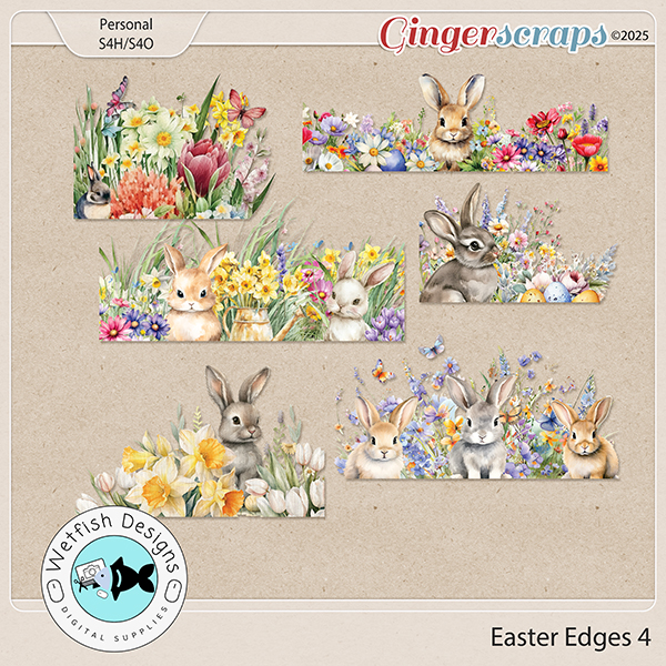 Easter Edges 4 by Wetfish Designs