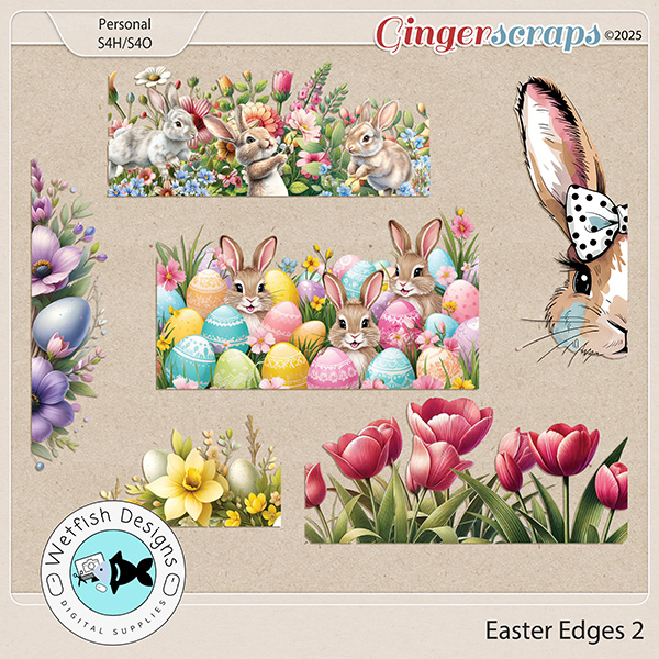 Easter Edges 2 by Wetfish Designs 