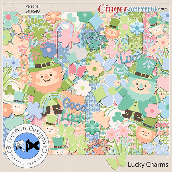 Lucky Charms Bundle by Wetfish Designs 