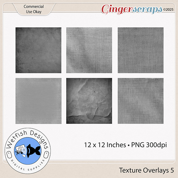 Texture Overlays 5 by Wetfish Designs