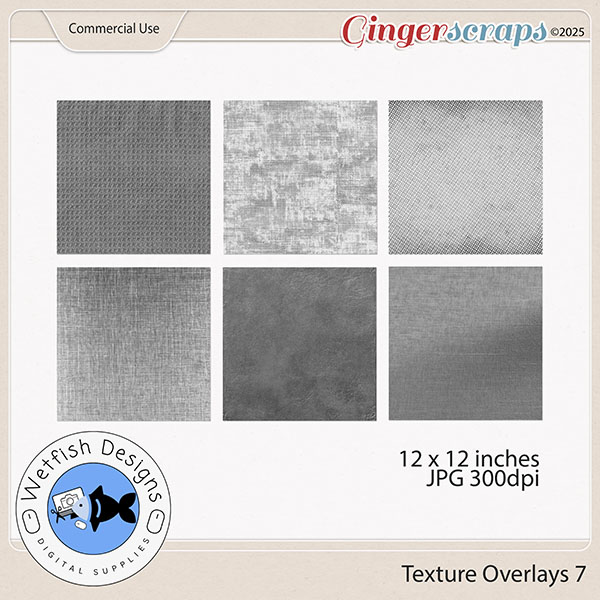Texture Overlays 7 by Wetfish Designs