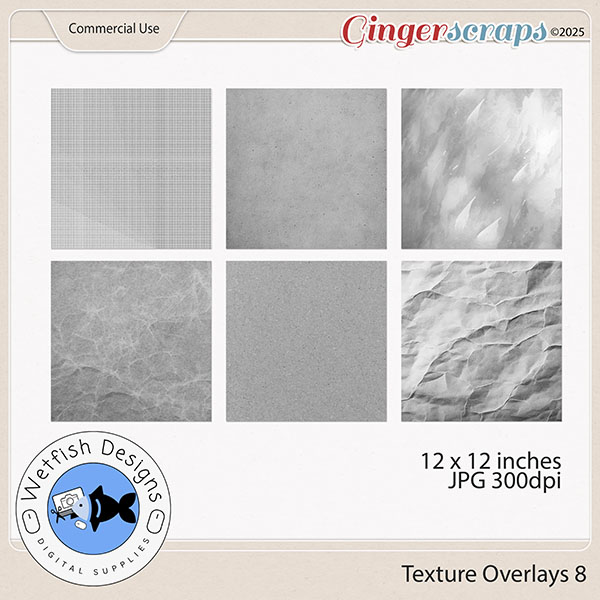 Texture Overlays 8 by Wetfish Designs