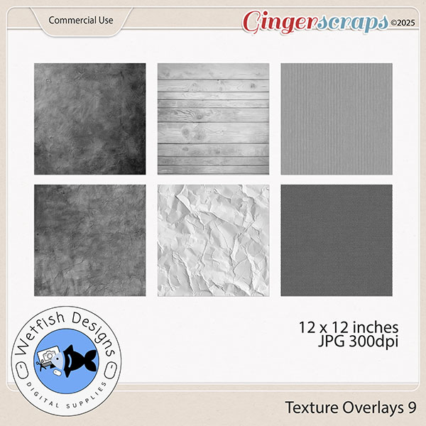 Texture Overlays 9 by Wetfish Designs 