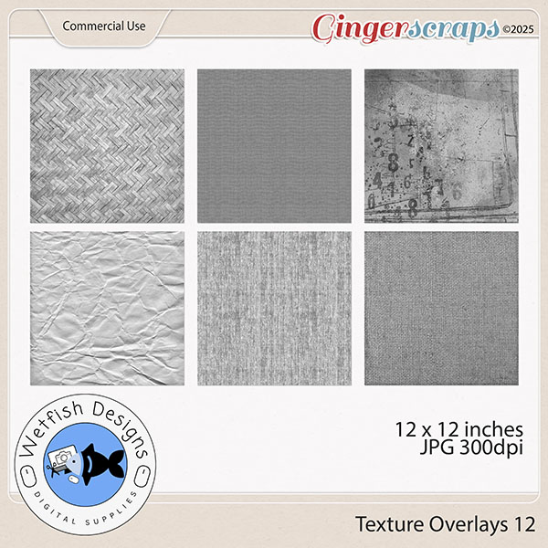 Texture Overlays 12 by Wetfish Designs 