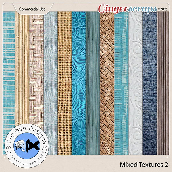 Mixed Textures 2 by Wetfish Designs 