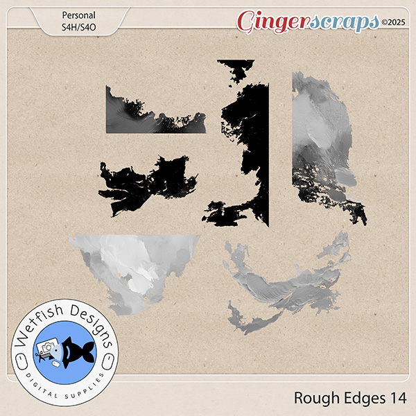 CU Rough Edges Set 14 by Wetfish Designs 
