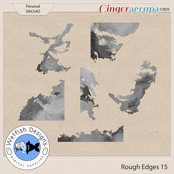 CU Rough Edges Set 15 by Wetfish Designs 