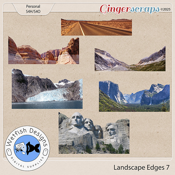 Landscape Edges 7 by Wetfish Designs   