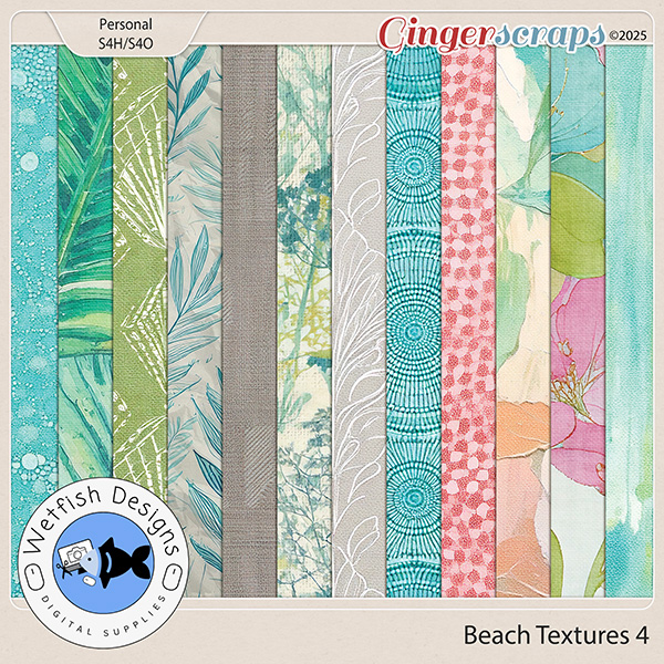 Beach Textures 4 by Wetfish Designs 
