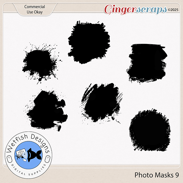 Photo Masks 9 by Wetfish Designs  