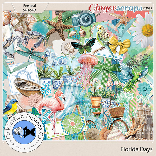 Florida Days by Wetfish Designs