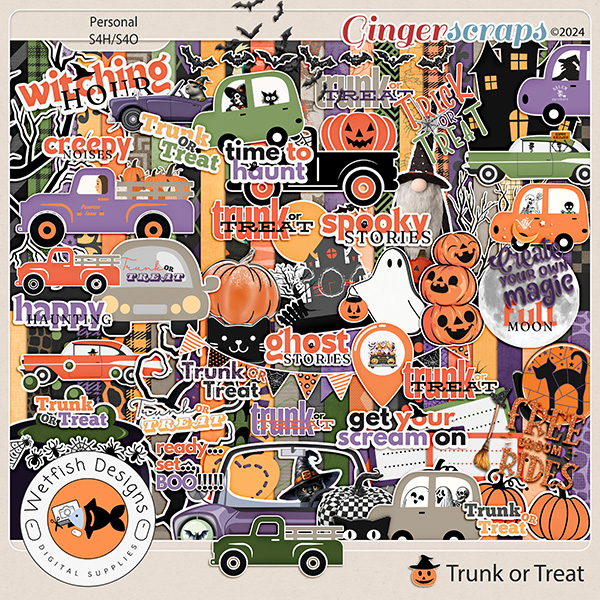 Trunk or Treat Kit by Wetfish Designs