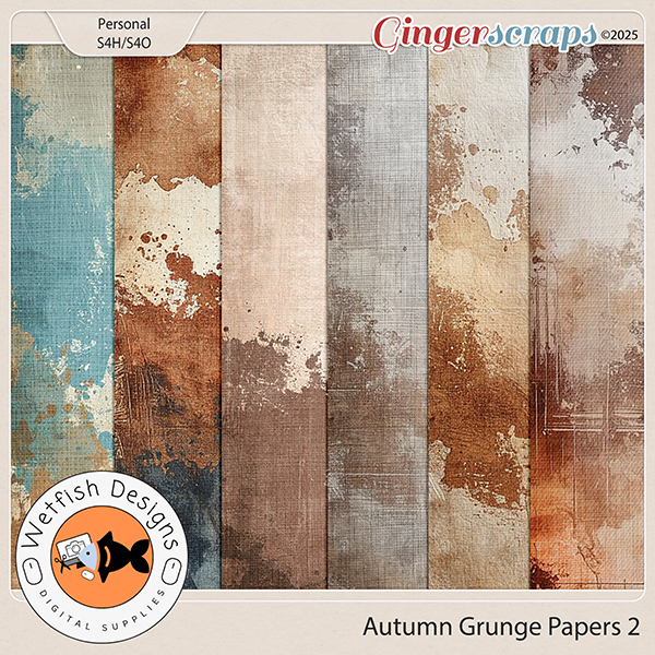 Autumn Grunge 2 by Wetfish Designs 