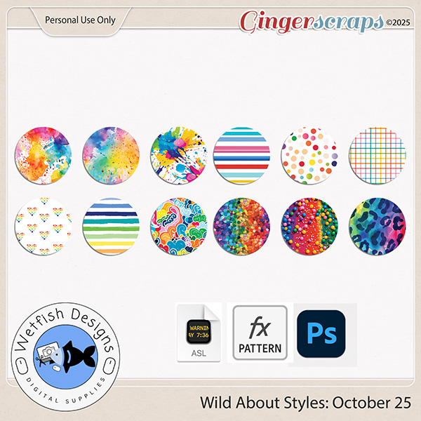 Wild About Styles: October 2025 by Wetfish Designs  