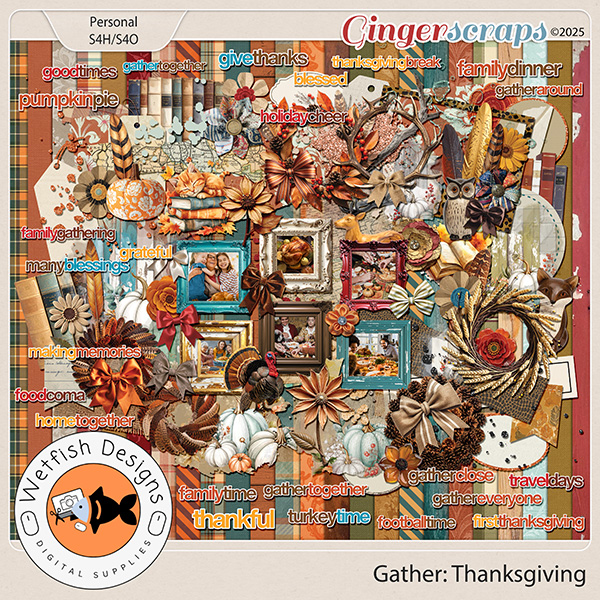 Gather: Thanksgiving by Wetfish Designs