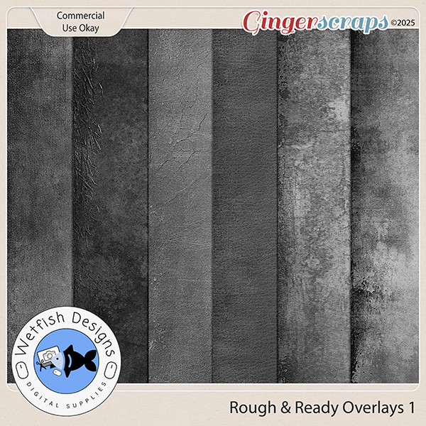 CU Rough and Ready Overlays 1 by Wetfish Designs
