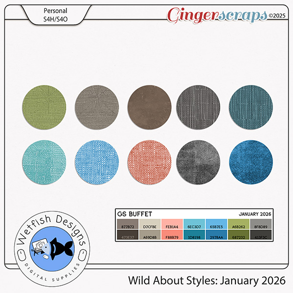 Wild About Styles: January 2026 by Wetfish Designs 