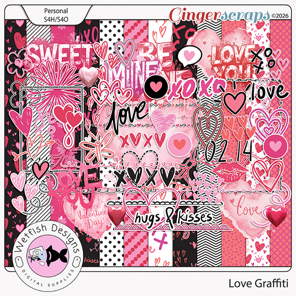 Love Graffiti by Wetfish Designs