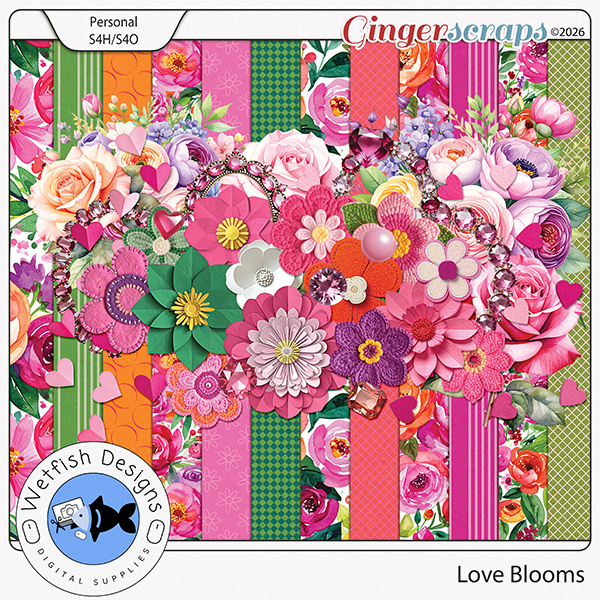Love Blooms by Wetfish Designs