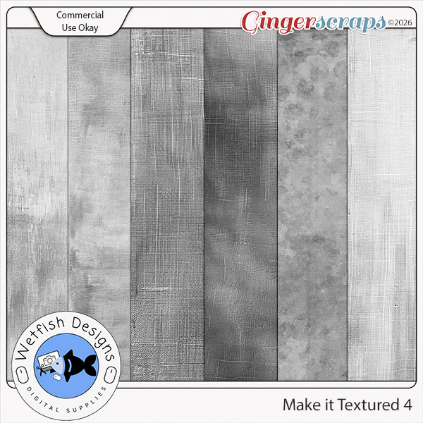 CU Make it Textured Overlays 4 by Wetfish Designs  