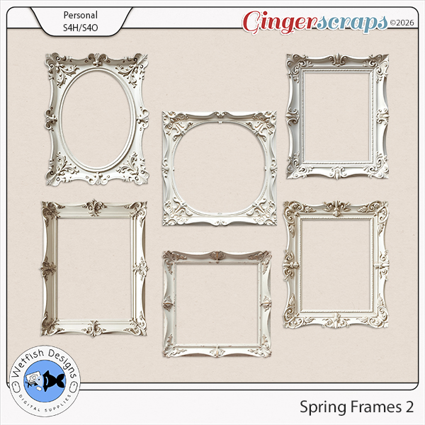Spring Frames 2 by Wetfish Designs 