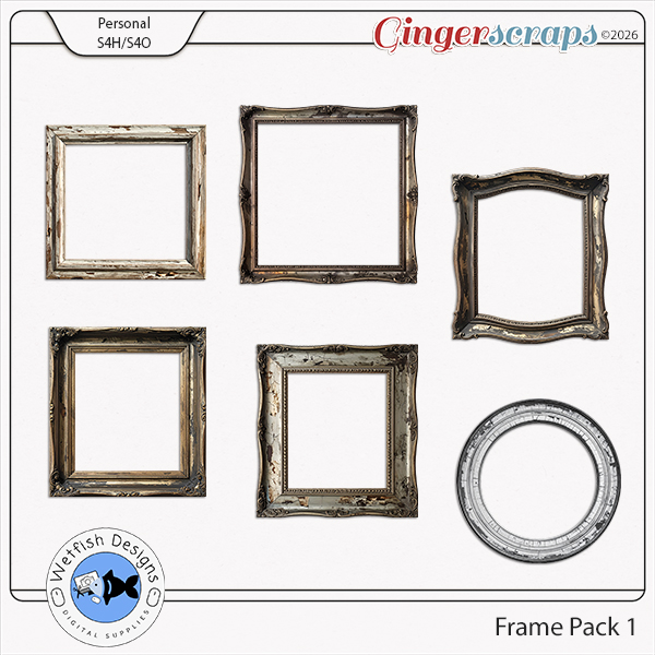 Frame Pack 1 by Wetfish Designs  
