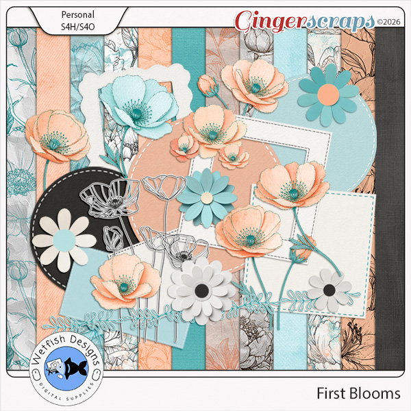 First Blooms by Wetfish Designs