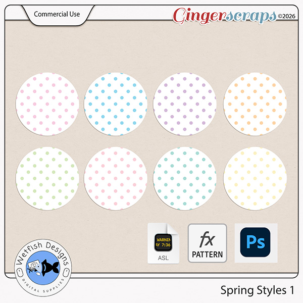 CU Spring Layer Styles 1 by Wetfish Designs 