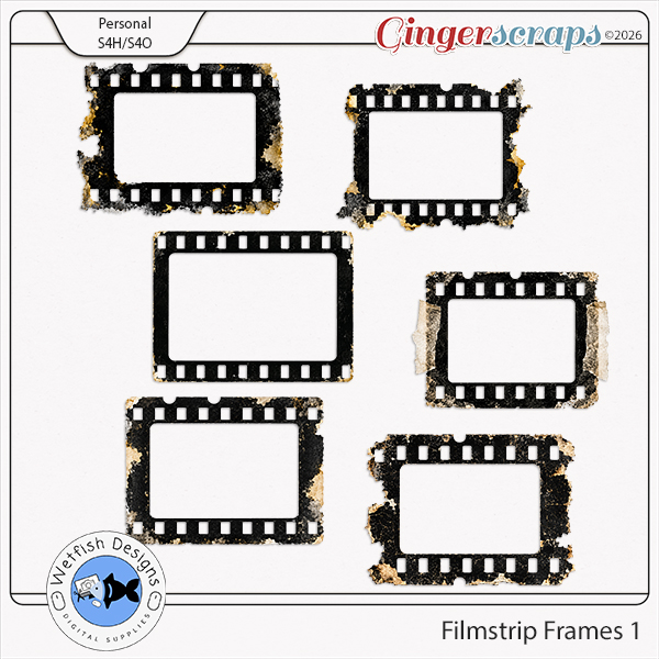 Filmstrip Frames 1 by Wetfish Designs