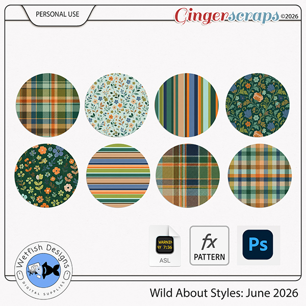 Wild About Styles: June 2026 by Wetfish Designs      