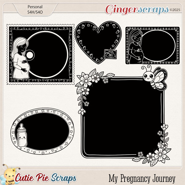 My Pregnancy Journey Photo Masks