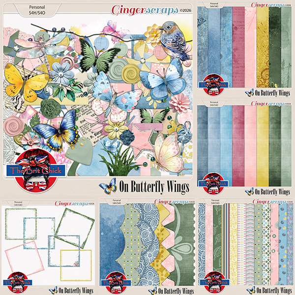 On Butterfly Wings Bundle By The Brit Chick