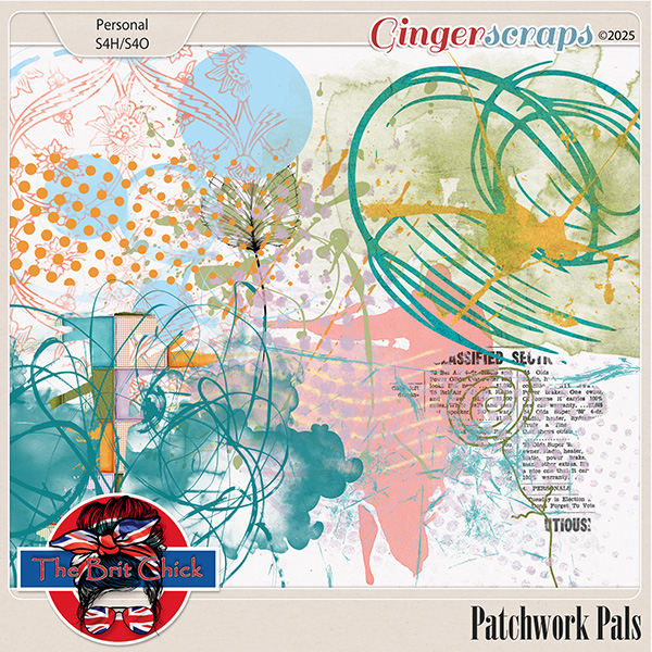 Patchwork Pals Grafitti By The Brit Chick