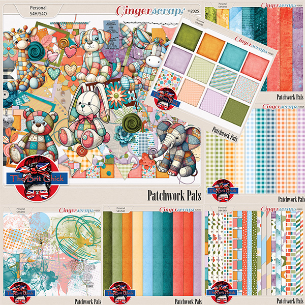 Patchwork Pals Bundle By The Brit Chick