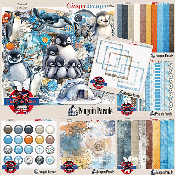 Penguin Parade Bundle By The Brit Chick