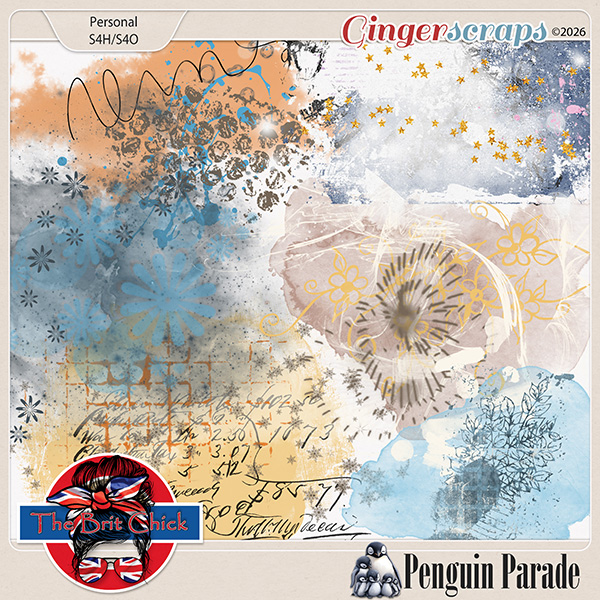 Penguin Parade Paint By The Brit Chick