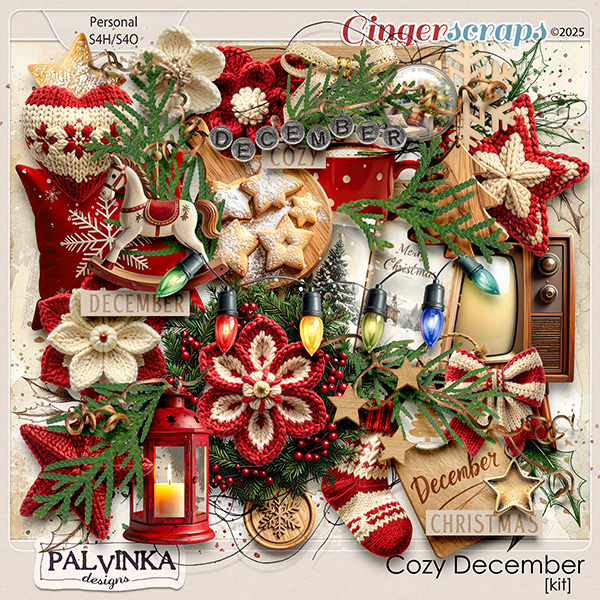 Cozy December Kit by Palvinka Designs