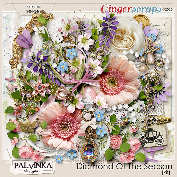 Diamond Of The Season Kit by Palvinka Designs