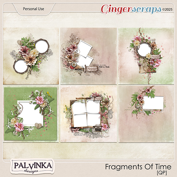 Fragments Of Time QP by Palvinka Designs