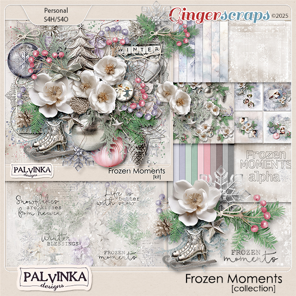 Frozen Moments Collection by Palvinka Designs