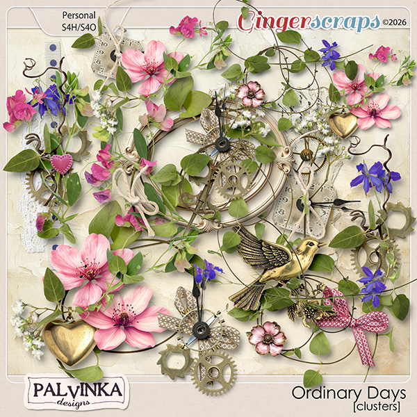Ordinary Days Clusters by Palvinka Designs