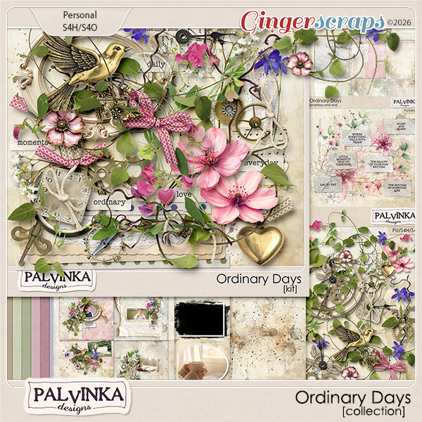 Ordinary Days Collection by Palvinka Designs