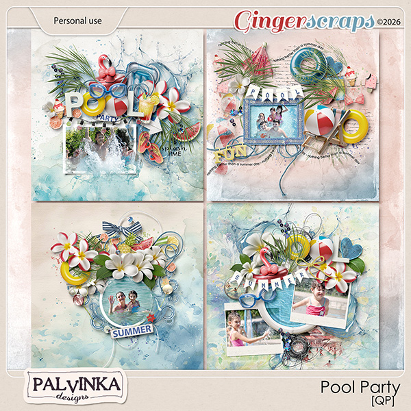 Pool Party QP by Palvinka Designs