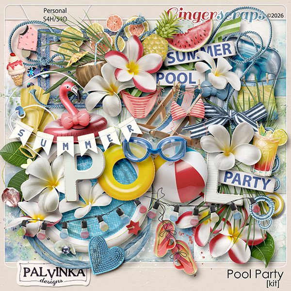 Pool Party Kit by Palvinka Designs