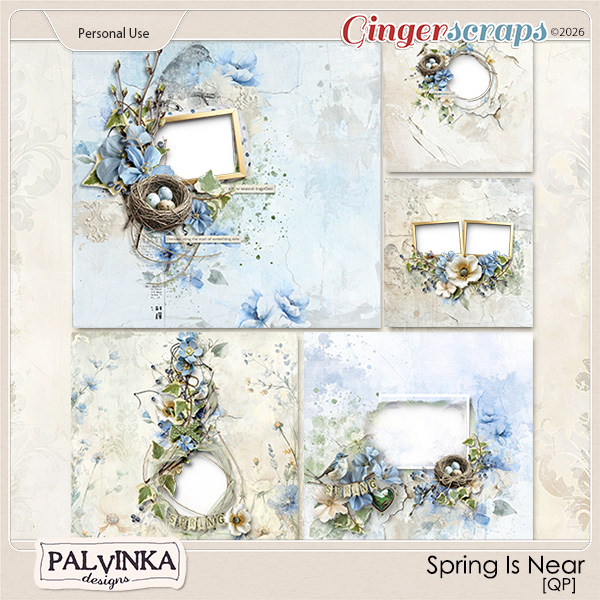 Spring Is Near QP by Palvinka Designs