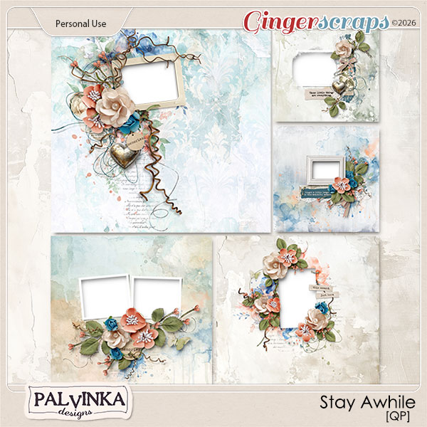 Stay Awhile QP by Palvinka Designs